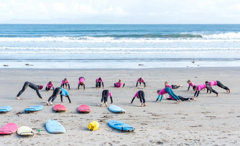 Curso de verano en Irlanda con surf e inglés