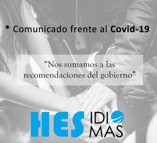 Comunicado Coronavirus Hes IDIOMAS Comunicado Coronavirus Hes IDIOMAS