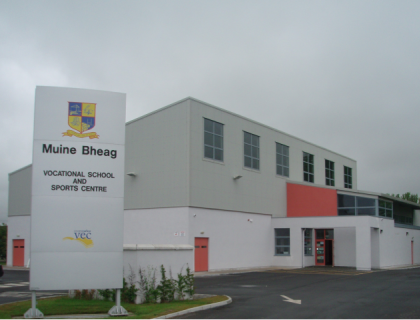 Colegio público en Irlanda "Muinebheag Vocational School Carlow"